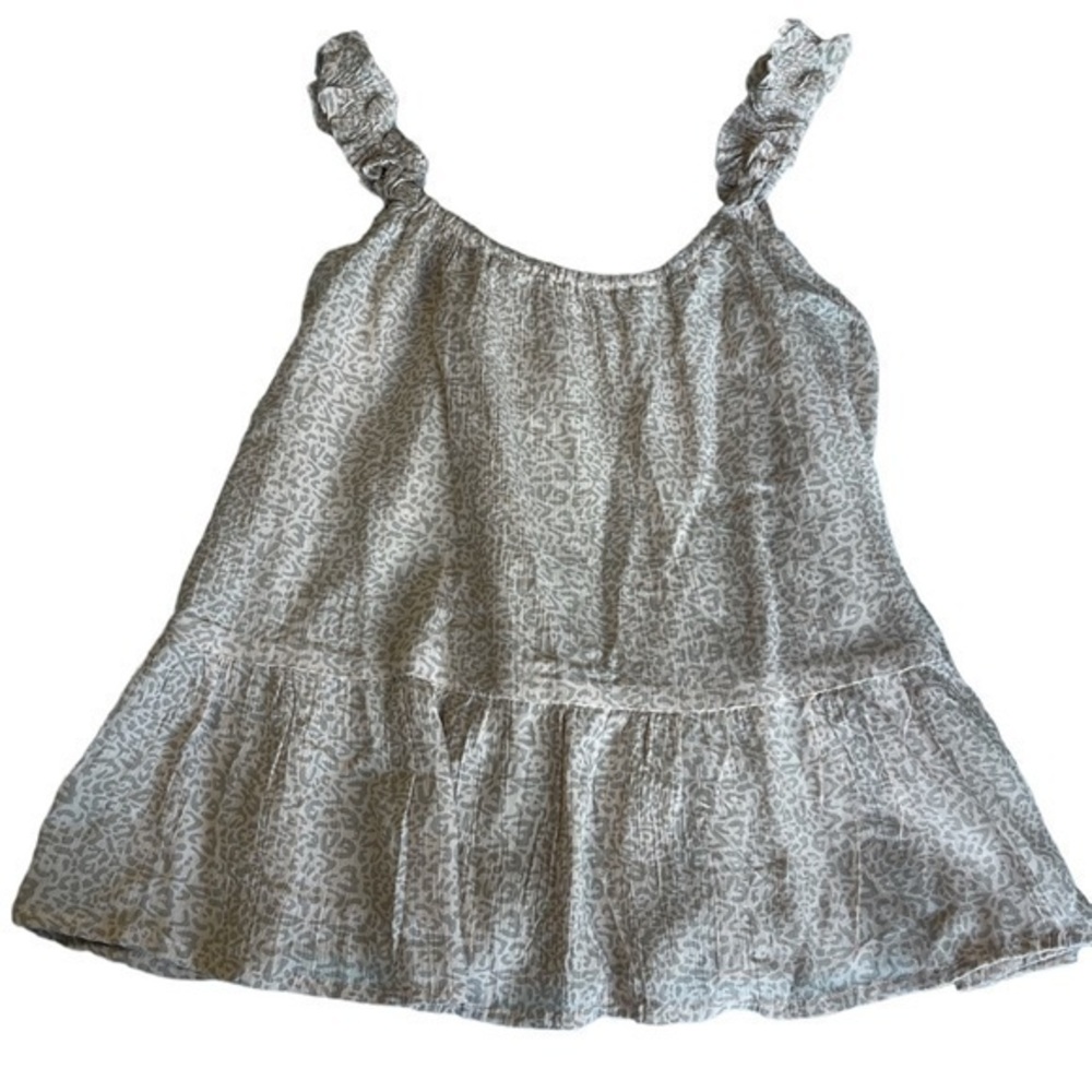 Sim & Sam Sleeveless Spring Summer Blouse Anthropologie XS EUC #6792